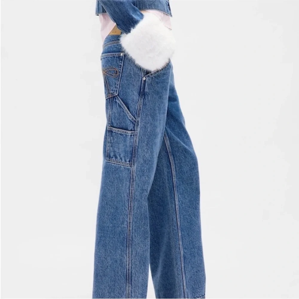 NWT Sandy Liang x Gap Jeans Sz 27 - Picture 5 of 7